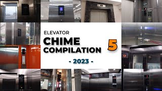 Elevator Chime Compilation 5  2023 [upl. by Harol]