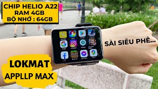 SmartWatch Flagship Killer  Lắp Sim 4G  Dual Camera  Lokmat Appllp Max S999  Cấu Hình Siêu Khủng [upl. by Wallis960]