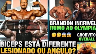 CBUM ROMPEU SEU BICEPS  DIFERENÇA NOS BRAÇOS É COMENTADA PELOS GRINGOS  BRANDON E GOODVITO [upl. by Lan]