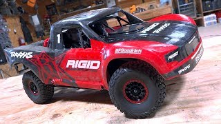 UPGRADE the WEAK POINT on a Traxxas UDR RTR 4WD Race Truck Trailing Arms  RC ADVENTURES [upl. by Enihpets290]