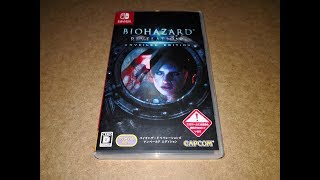 UNBOXING Biohazard Revelations Japones Nintendo Switch Resident Evil Revelations 1 ESPAÑOL [upl. by Kreitman421]