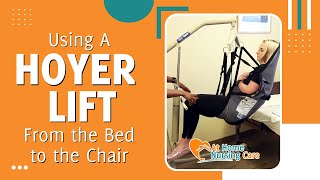 Transfer From Bed to Chair with a Gait Belt [upl. by Paddy]