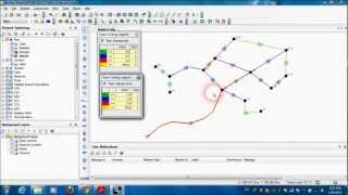 Learn WaterCAD V8i lesson 1  Part 3  Water Distribution Network [upl. by Laekcim]