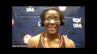 2020 Olympic Team Member WFS 68KG Tamyra Mensah Stock [upl. by Fidelia303]