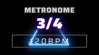 34 METRONOME 120 BPM △ [upl. by Dlonyer534]