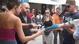 TMS Europe at The World Body Painting Festival [upl. by Ebbie]