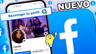 Como RESTRINGIR TU PERFIL de Facebook en iPhone y Android 2024 [upl. by Cutcheon483]