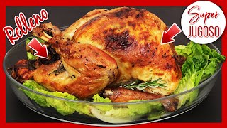 😋 Cómo Hacer PAVO RELLENO AL HORNO Jugoso para NAVIDAD ► Relleno de Carne Picada y Castañas [upl. by Haodnanehs844]