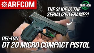 DT 20 Micro Compact Pistol  DelTon  Shot Show 2024 [upl. by Matteo911]