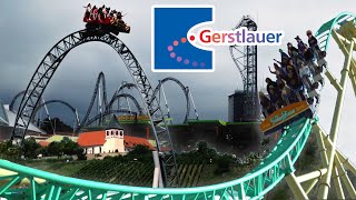 Top 10 Roller Coasters by Gerstlauer [upl. by Ramona500]