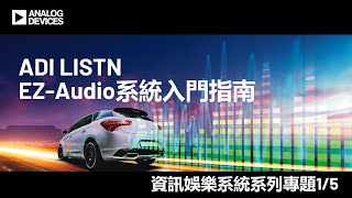 ADI LISTN EZAudio系統入門指南 [upl. by Raymund]