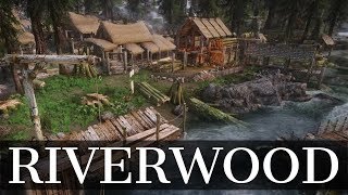 Skyrim Mods Riverwood Modded  Collection of Mods for Riverwood [upl. by Inahc]