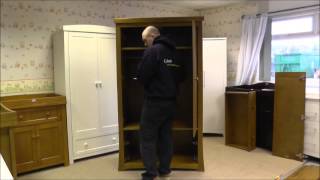 Flat Pack Wardrobe Assembly made easy [upl. by Sunda]