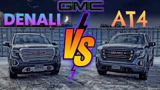 What’s the difference between the GMC Sierra Denali and the GMC Sierra AT4 [upl. by Romain455]