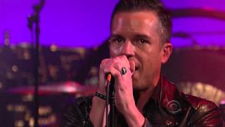 The Killers  Runaways Live on Letterman HD [upl. by Einaffit]