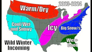 Official Winter Forecast 20232024  A Wild Winter Is Coming [upl. by Jefferey]