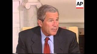 President Bush meets South Africa President Mbeki [upl. by Florence]