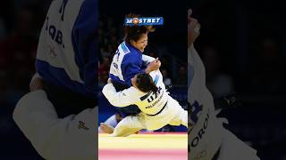 Diyora Keldiyorova🇺🇿 VS 🇯🇵Abe Uta В олимпиада Paris 2024 judo trend taekwondo shortsfeed funny [upl. by Ahsyad]