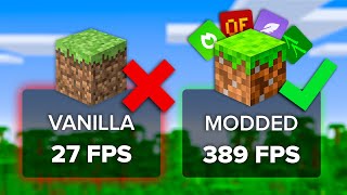 Best Minecraft Mods For Maximum FPS Boost [upl. by Sirtimed]