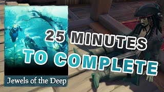 Fastest Way to do JEWELS OF THE DEEP Event ► Sea of Thieves [upl. by Gifferd382]