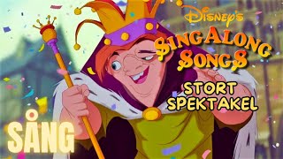 SING ALONG SONGS FRÅN RINGAREN I NOTRE DAME STORT SPEKTAKEL  SÅNG VHS SVENSKT TAL [upl. by Aizti]