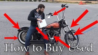 Tips on buying a Used motorcycle [upl. by Schear]