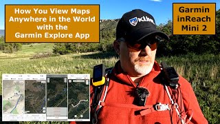 Worldwide Maps on the Garmin inReach Mini 2 [upl. by Tiersten]