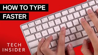 How To Type Faster [upl. by Ellesig]