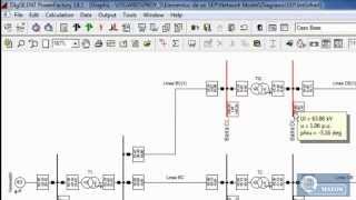 Tutorial DIGSILENT  Parte3A  Flujo de Potencia y Control QV [upl. by Smaoht810]