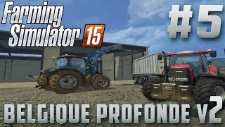 Farming Simulator 15  Belgique profonde V20  Episode 5  De la bonne herbe [upl. by Ettena]