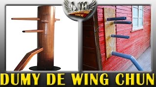 Como hacer DUMMY de Wing Chun de PVC muy fácil [upl. by Eilzel]