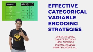 Effective Categorical Variable Encoding Strategies  OneHot  Binary Encoding  Target Encoding [upl. by Revorg]