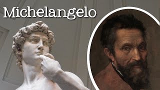 Biography of Michelangelo for Kids Famous Art for Children  FreeSchool [upl. by Coffey]