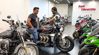 Visiting used super bikes and cruiser bikes store in Delhi [upl. by Egoreg]