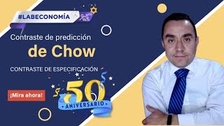 Contraste de predicción de Chow [upl. by Dekow849]