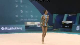 Margarita Mamun RUS 2014 RG European Championships AA Clubs [upl. by Ainorev283]