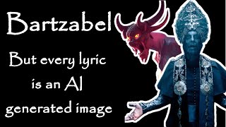 Behemoth Bartzabel  But every lyric is an AI generated image [upl. by Showker329]