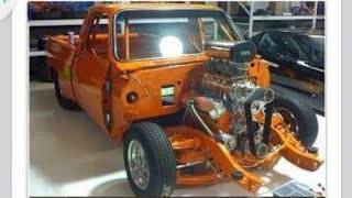 Chevy C10 Custom 871 Blown BBC 1st move [upl. by Evol337]