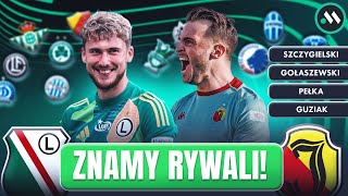 LEGIA I JAGIELLONIA POZNAŁY RYWALI W LIDZE KONFERENCJI [upl. by Chapman]