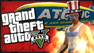 GTA 5 Truck Loader Traffic Jam Explosion Blimp Modded Missions Heist Yacht DLC Comedy Gaming [upl. by Kleiman276]