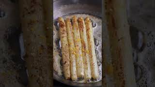 Recette facile  Asperges des Sables des Landes rôties au beurre dagrumes [upl. by Hawley121]