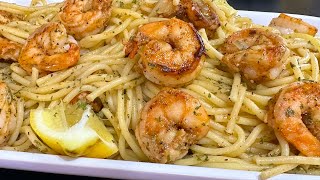 Shrimp Scampi  Shrimp Pasta recipe Garlic Butter Shrimp [upl. by Arnelle]