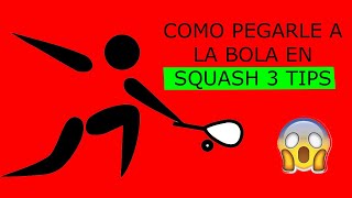 como jugar squashcómo pegarle [upl. by Shien]