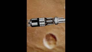 Project Orion Nuclear Pulse Propulsion Mars Mission SFS Animation [upl. by Elyrad149]