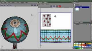 Wings3d UV Map  The basic  Multiple mapping Part 3 [upl. by Aracaj]