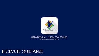 TUTORIAL  RICEVUTA QUIETANZA  Pegaso STAY TOURIST [upl. by Marysa]