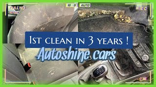 Filthy to fresh in 3 hours Cleaning a customers disgusting car on a budget [upl. by Hayidan]