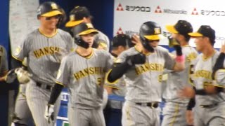 【佐藤輝明】最高のホームラン！挨拶まで。20240804 阪神タイガース 横浜スタジアム [upl. by Ynohta163]