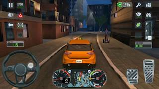 driving a taxi in the middle of the night  Taxi Sim 2022 Evolution [upl. by Jeffie]