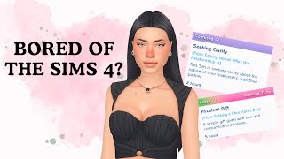 Make the Sims 4 more fun Mods Challenges and Save files to keep your game interesting [upl. by Wheelwright]